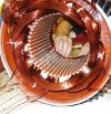 re-winding of stator